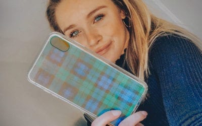 So many cute plaid phone case designs at Cases by Kate! We love this Green and Blue Plaid design- visit www.casesbykate.com to see this popular pattern and more!
