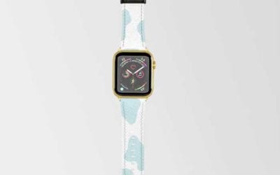 Need a new Apple Watch band after the holidays? Cases by Kate has a great collection of popular Apple watch bands with unique designs and patterns available at our Society6 Store. Follow the link below!