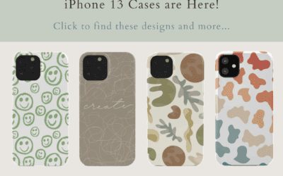 Be sure to check out our line of unique iPhone 13 cases available for all sizes including Mini, Pro and Pro Max! Shop our Society6 store today.