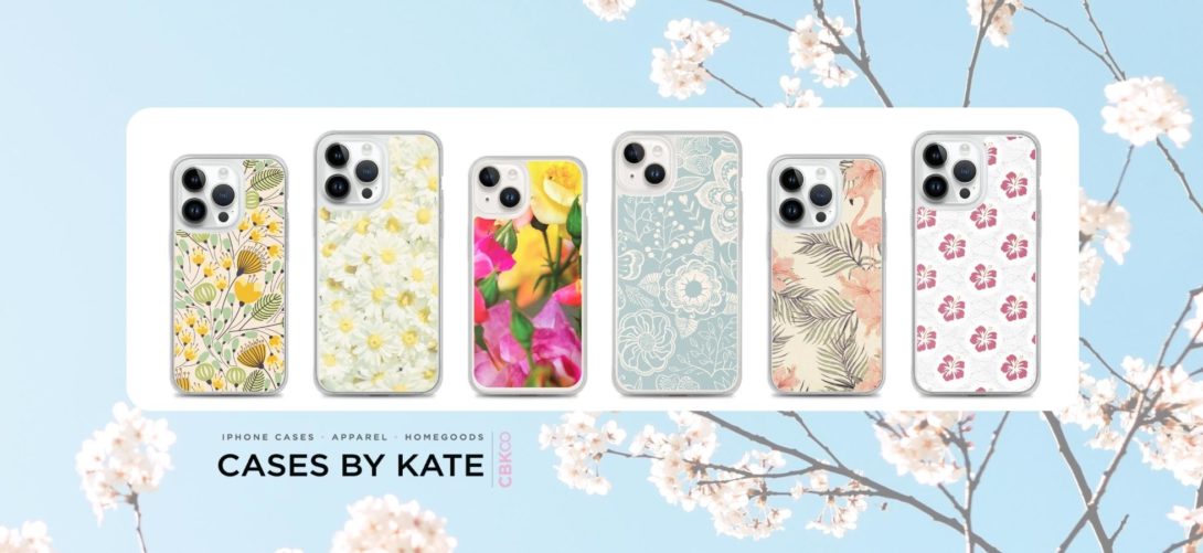 Spring iPhone Cases are in the House! Refresh your phone case with a fresh and fun spring design – available in sizes from SE to 14 Pro Max!